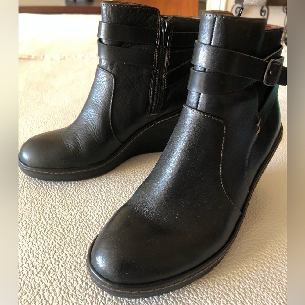 Genuine leather SÖFFT ankle boot